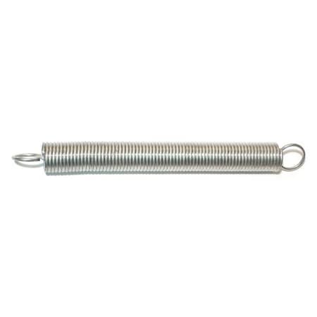Midwest Fastener 3/4" x 7-3/8" x .081" WG Steel Extension Springs 3PK 18568